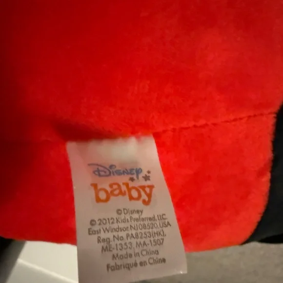 Disney Mickey Mouse Plush - Black, Red, Yellow 36” - Picture 3 of 3